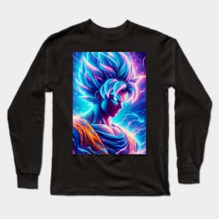 Super saiyan goku dragon ball z Long Sleeve T-Shirt